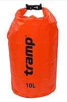 Гермомешок водонепроницаемый 10 литров orange Tramp, TRA-111-orange