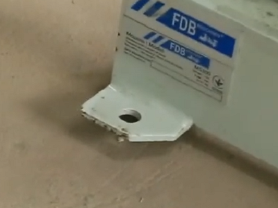 Отвори для кріплень важільних ножиць FDB Maschinen MS300