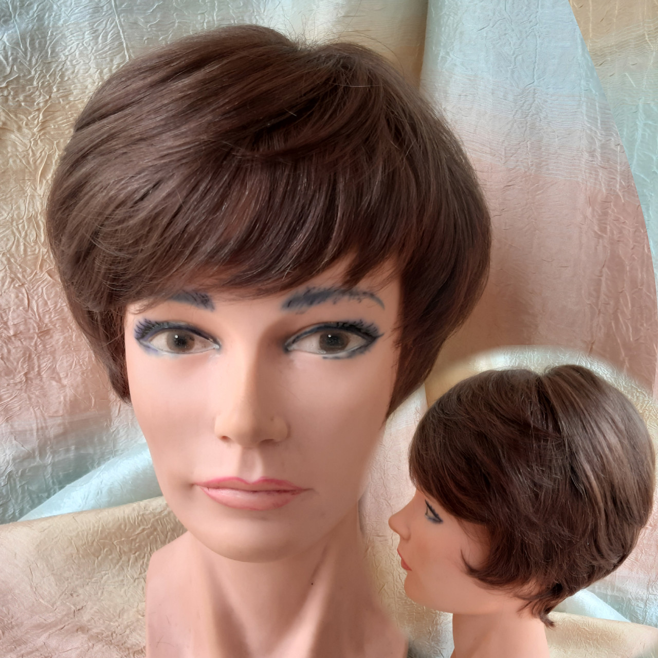 Перука з натурального волосся русявий 440E HH - 8, фото 1