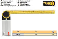 Угломер Польша VOREL шкала металл 500 мм VR-18798