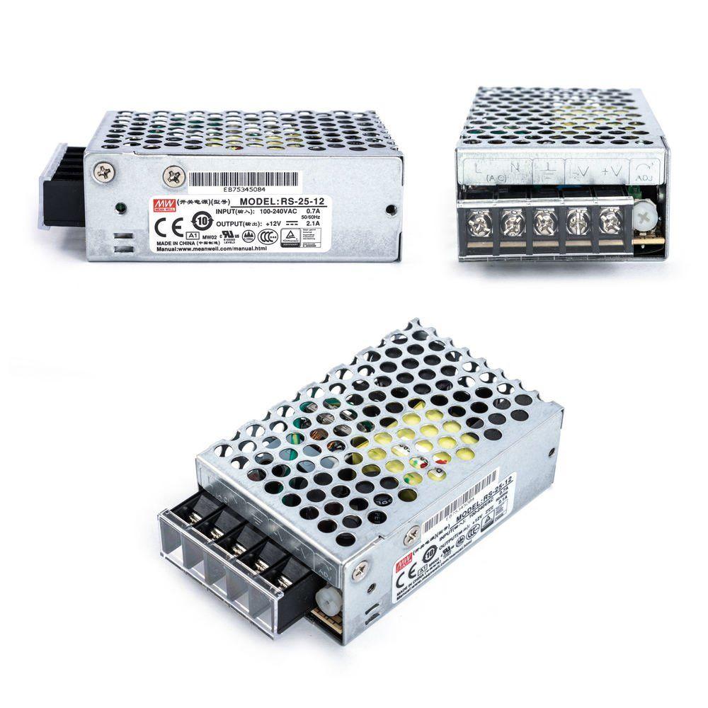 Блок живлення імпульсний Mean Well 25W 12V (IP20, 2,08 A) PRO