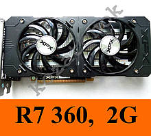 Відеокарти XFX R7 360, 2Gb, 128Bit, GDDR5 GTX 650ti HD 7770 7790 R7 260x 350 750