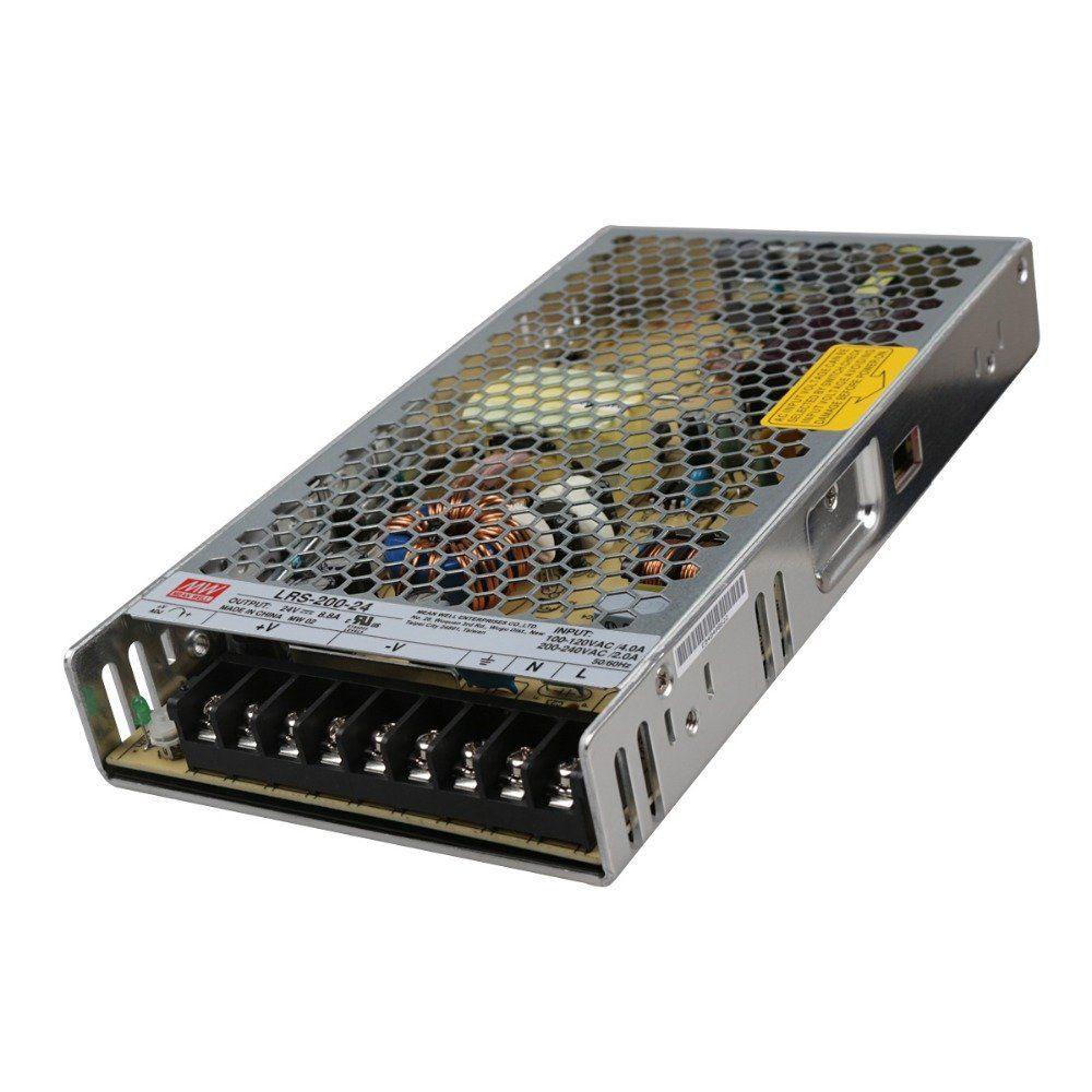 Блок живлення імпульсний Mean Well 200W 24V (IP20, 8,8 A) PRO