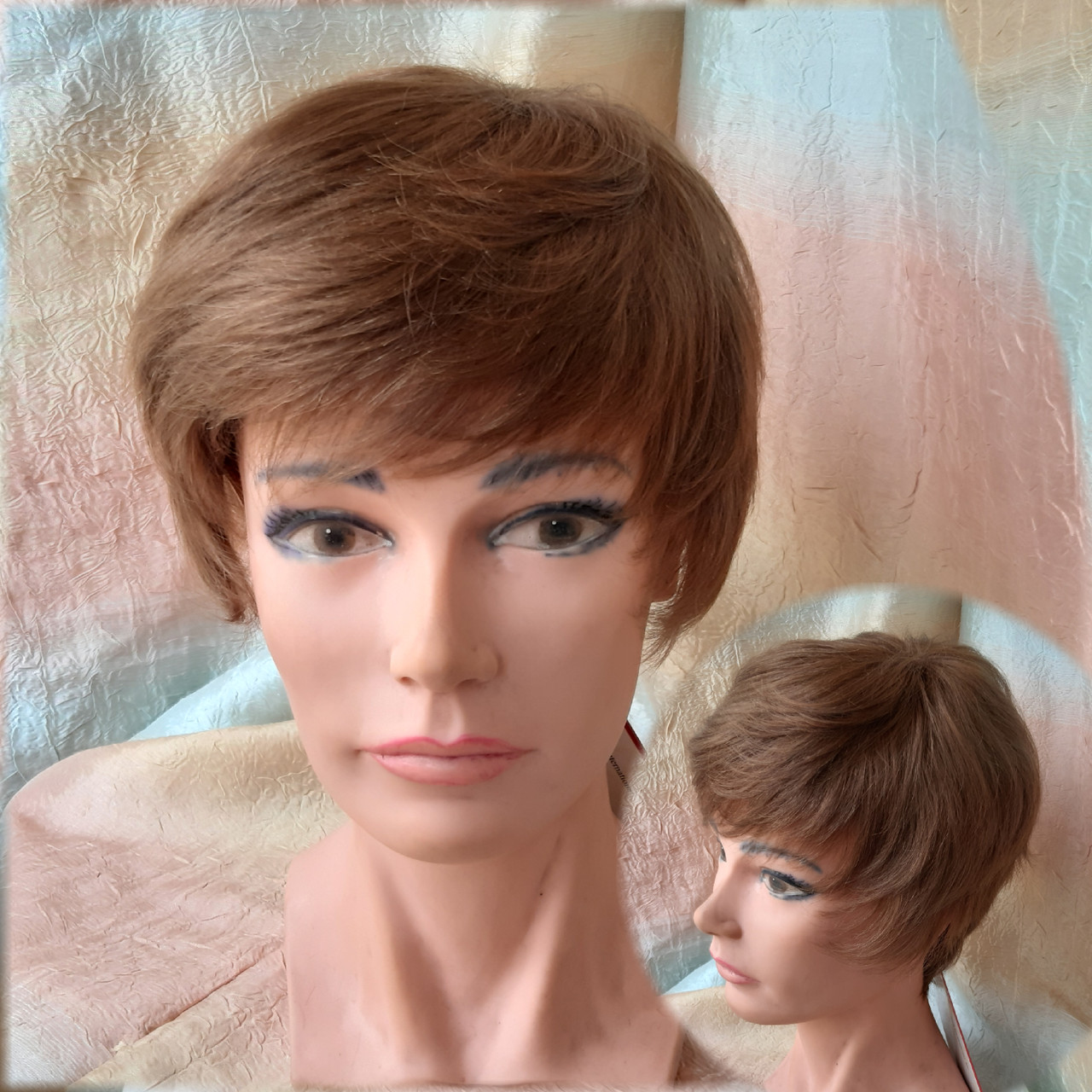 Перука з натурального волосся світло-русявий NICOLE HH - 12, фото 1