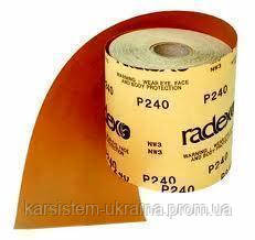 Абразивні рулони Р220 RADEX серії Gold