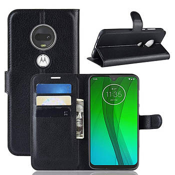 Чохол-книжка Litchie Wallet для Motorola Moto G7 / G7 Plus Чорний