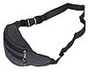Текстильна Сумка на пояс Dovhani Q001-55BLACK Чорна, фото 6