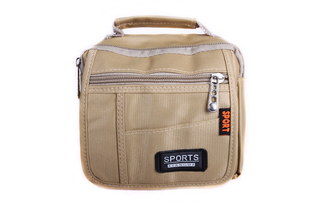 Сумка чоловіча текстильна Dovhani S302779296 Бежева