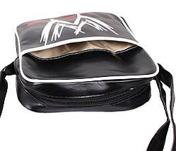 Спортивна сумка зі штучної шкіри sport303586 черная, фото 6