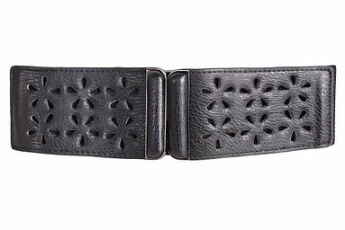 Жіночий еластичний пояс Dovhani PY222605350 69-82 см Чорний