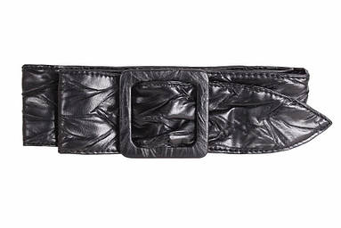 Жіночий пояс Dovhani PY222625359 105 см Чорний