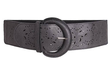 Жіночий пояс Dovhani PY222634367 80-100 см Чорний