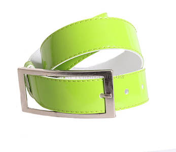 Жіночий ремінь Dovhani COL769-134864 115 см Салатовий