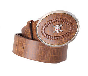 Жіночий ремінь Dovhani COL769-156881 115 см Коричневий