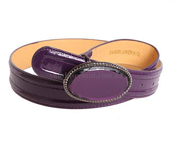 Жіночий ремінь Dovhani COL769-165886 115 см Фіолетовий
