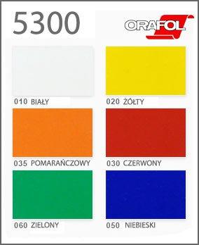 Плівка ORALITE 5300 серія світловідбивна, 6 кольорів, рул. 1,235х50м