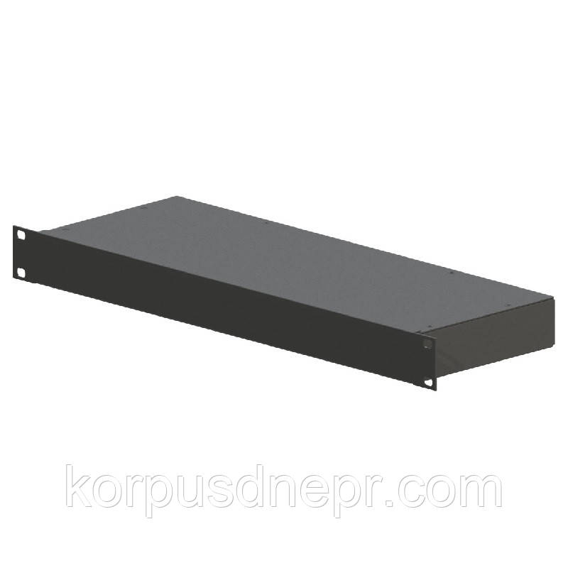 Корпус металевий 1U-160S в 19" стійку Rack 430х160х44 Professional