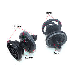 Кліпси обшивки салону фольксваген VW Caddy, Touareg, Golf VI, Polo, Transporter T5