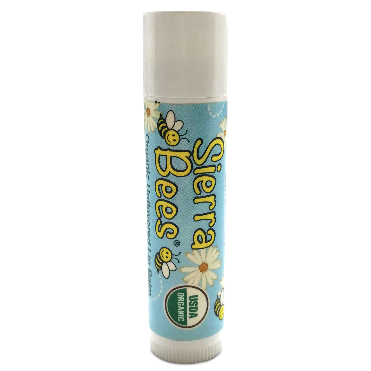 Органічний бальзам для губ, Sierra Bees, Unflavored Lip Balm, класичний (4,25 г)