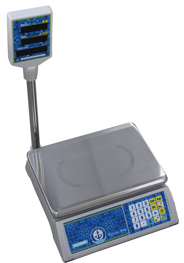 Ваги зі стійкою Вагар VP-L 30 кг LCD RS-232