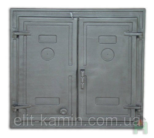 Чавунні дверцята для коптильні Halmat DW3 (Н1503) (685x725), фото 1