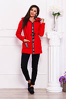 Кардиган кашеміровий червоного кольору