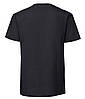 Чоловіча футболка щільна з бавовни 4XL, 36 Чорний, фото 2