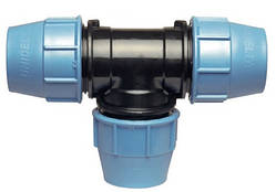 Трійник затискний (стиску) 110x110x110 UNIDELTA