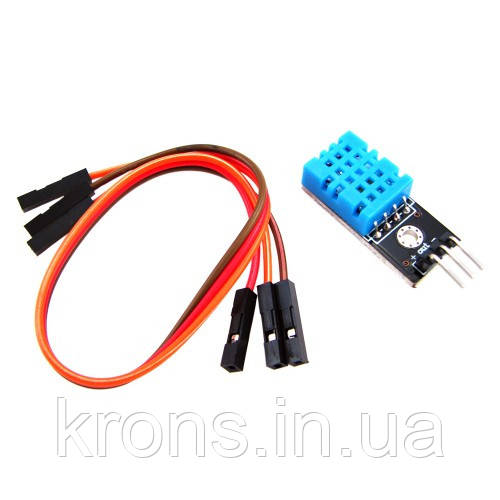 Датчик температури, вологості DHT11 для Arduino, фото 1