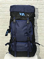 Рюкзак туристичний VA T-07-3, 75л, синій