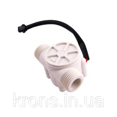 G 1/2 датчик витрати води, лічильник, витратомір для Arduino, фото 1