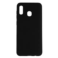 Оригинальный силиконовый чехол Molan Cano Jelly Case для Samsung Galaxy A30 (SM-A305) (черный)