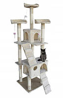 Кігтеточка будиночок дряпка для кішок 170 см
