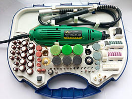 Гравер S1J-KN-3 180Watt бормашина 10000-33000 об./хв із набором насадок у кейсі