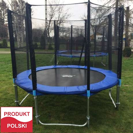 Батут із захисною сіткою 252см