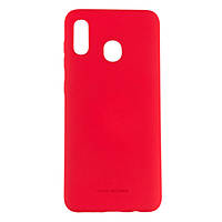 Оригінальний силіконовий чохол Molan Cano Jelly Case для Samsung Galaxy A20 (SM-A205) (червоний)