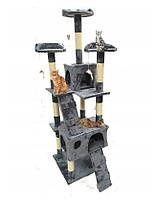 Кігтеточка будиночок дряпка для кішок 170 см