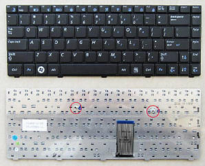 Клавіатура для ноутбука Samsung R418, R420, R425, R429, R430, R440, R468, R480, R492, RV410 RU чорна нова