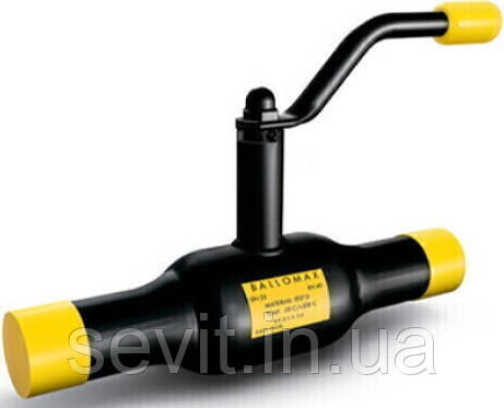 Кран кульовий сталевий під приварювання BROEN (Данія) BALLOMAX DN200 PN25 ДК200 РУ25, арт. 61102200 010, фото 1