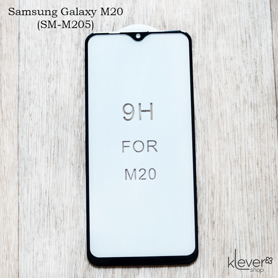 Захисне скло 5D для Samsung Galaxy M20 (sm-m205), Full Glue