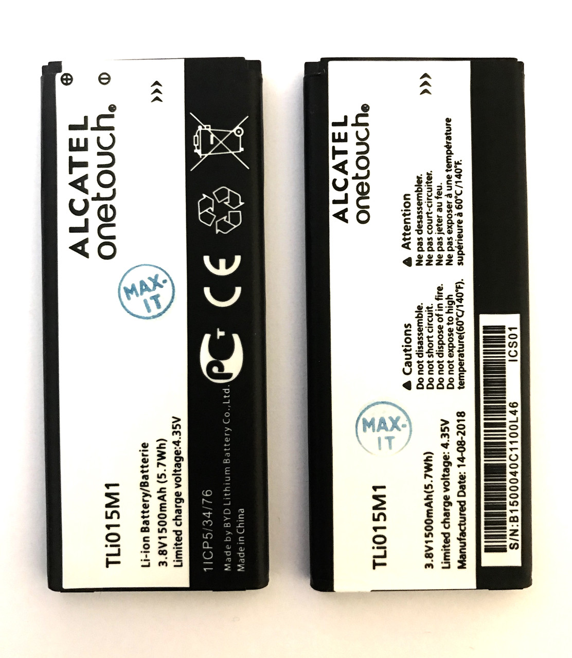 Акумулятор батарея Alcatel One Touch Pixi 4 4034A 4034 TLi015m1 1500mah АКБ