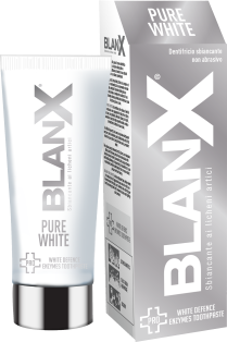 Зубна паста Blanx Pro Pure White з ензимами Інтенсивне вибілювання 75 мл