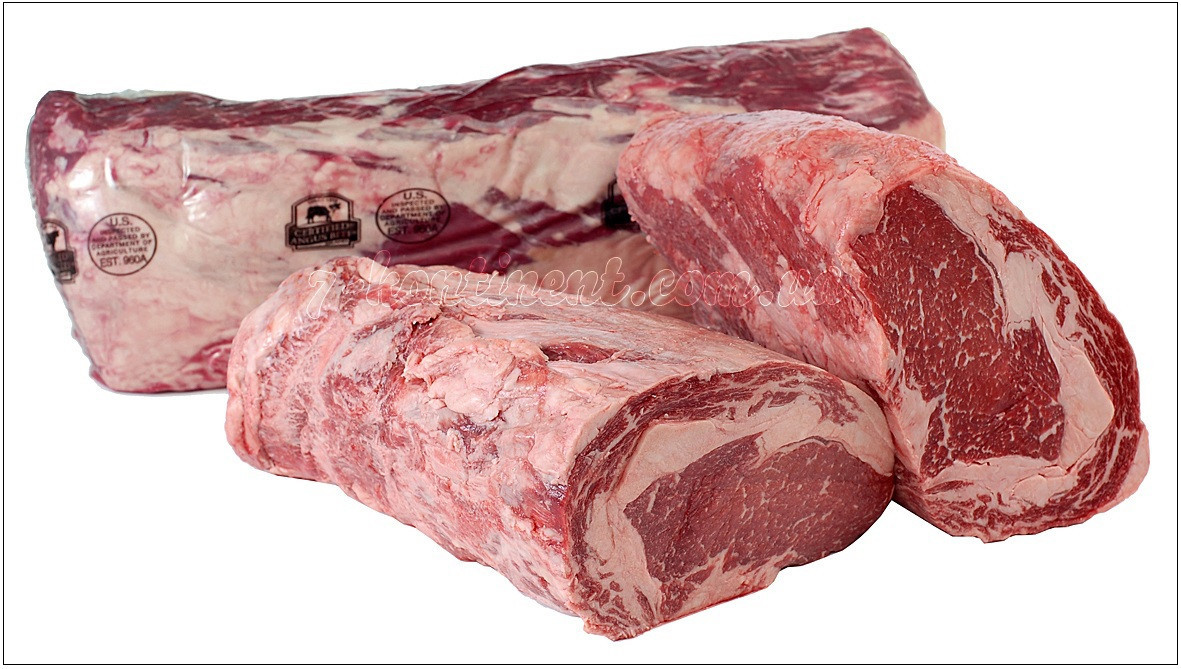 Рібай без кістки, товстий край з мармурової яловичини (CAB)