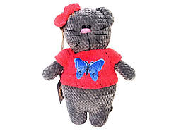 Іграшка ручної роботи Handmade котик, сірий