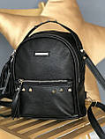 Жіночий рюкзак R-119-1, чорний, фото 2