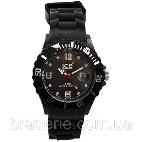 Годинник наручний 7980 Дитячий watch (айс) календар, black