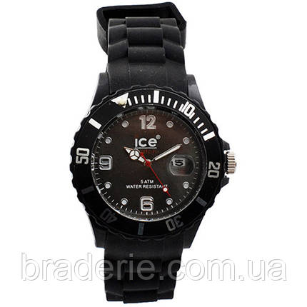 Годинник наручний 7980 Дитячий watch (айс) календар, black, фото 1