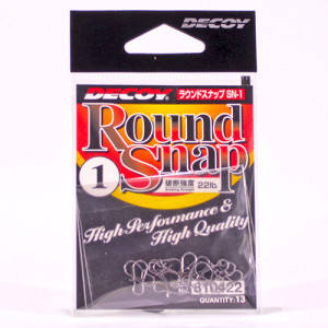 Застібка Decoy Round Snap №1 22lb (13 шт.)