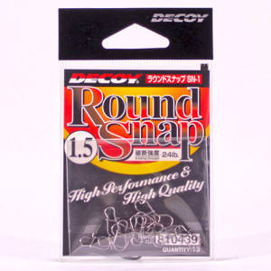 Застібка Decoy Round Snap №1.5 24lb (13 шт.)