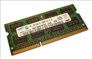 Оперативна пам'ять для ноутбука Sodimm DDR3 2GB 1333mhz PC3-10600 (Hynix, Samsung, Kingston...) нова